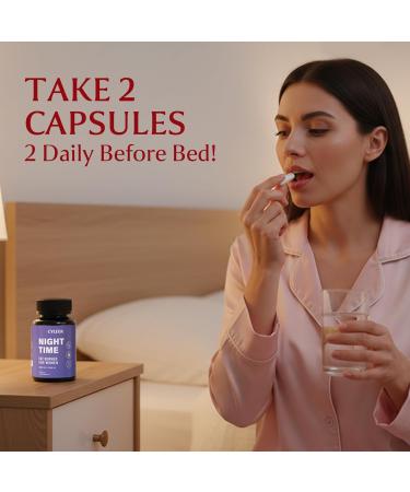 Cyleox Evening Wellness Formula for Women Nighttime Balance, Relaxation & Calm Support 60 Capsules - Buy Online on GoSupps.com