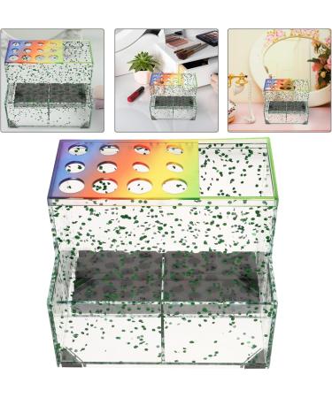 Angoily Box Desktop Desk Bracket Box Storage Rack Hair Brush Holder Hairdressing Tool Tool Holder Scissor Holder Hair Styling Stand Hair Barber Comb - Buy Online on GoSupps.com