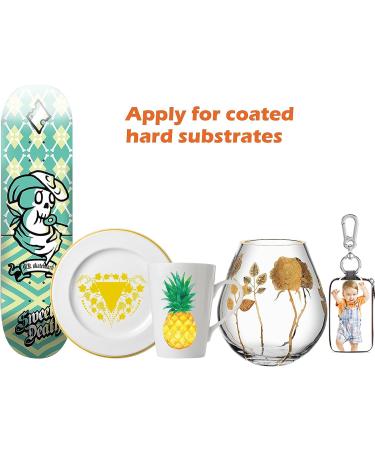 Jecqbor 250ml Polygloss Sublimation Coating for All Hard Surface  Sublimation Coating Solution Spray for Mugs Metal Wood Ceramic Tumblers Glasswith High Gloss Finish  Waterproof and Super Adhesion - Buy Online on GoSupps.com