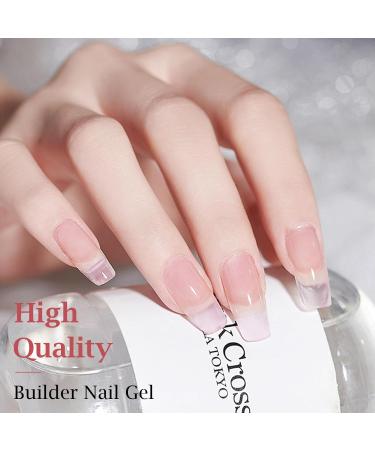MQ Poly Gel Nail Clear Builder Gel - 15g Poly Extension Gel for Strong Acrylic Nails | DIY Nail Art for Beginners - Buy Online on GoSupps.com