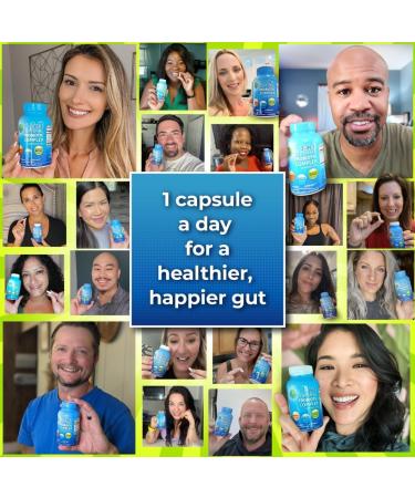 Probiotics with Digestive Enzymes and Prebiotic for Women and Men - 3-in-1 Vegan Probiotic Prebiotic Multi Enzyme Complex for Gut Health - Maximum Absorption Delayed-Release Capsules - Buy Online on GoSupps.com