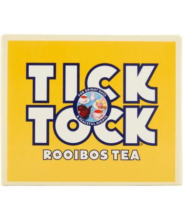 Tick Tock Rooibos Vanilla Tea| 40 Teabags (Pack of 4| 160 Teabags) - Buy Online on GoSupps.com