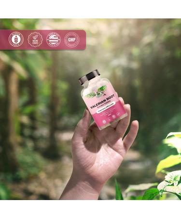Amazing Botanicals Valerian Root Tablets - Organic Valerian Root Extract 200mg per Tablet for Relaxation and Calm - 30 Count - Buy Online on GoSupps.com