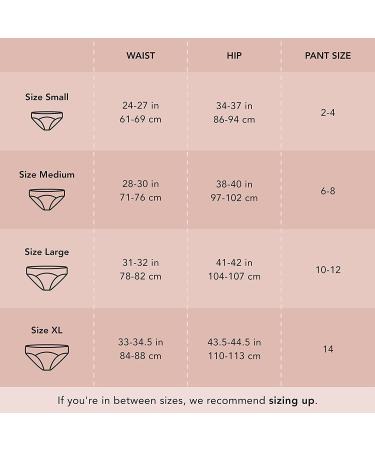 Rael Reusable Period Underwear Bikini - Large Black | Eco-Friendly & Comfortable - Buy Online on GoSupps.com