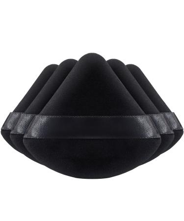 BEAKEY Triangle Powder Puffs for Face Powder Makeup Puff for Loose & Cosmetic Foundation  Wedge Shape Velour Cosmetic Boun Boun Sponges for Contouring  Beauty Tools 5pcs A-Black - Buy Online on GoSupps.com
