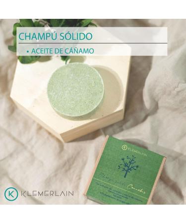 Klemerlain Solid Cannabis Shampoo with Hemp Oil - Moisturizing - 50 Gr - Buy Online on GoSupps.com
