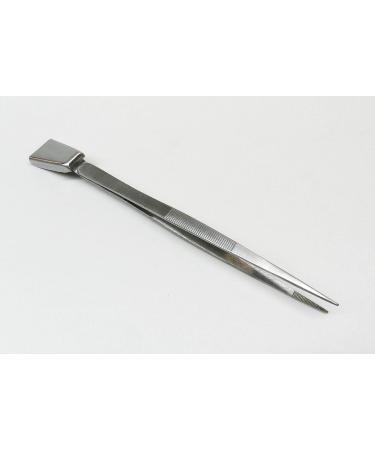 Diamond Tweezer with Scoop For Stones Bead Work Gemologist Tweezers Shovel End By JTS - Buy Online on GoSupps.com