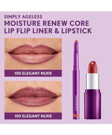 COVERGIRL Simply Ageless Lip Flip Liner - Elegant Nude 1 Count - Buy Online on GoSupps.com