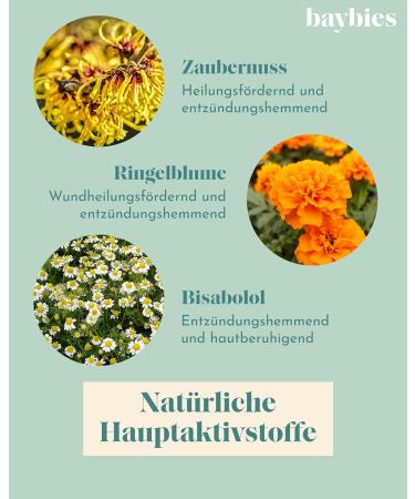 Buy Baybies Baby Wound Protection Cream | Certified Natural Baby Cosmetic | Soothes Irritated Skin | Ideal Gift for Baby Showers | 75ml - Buy Online on GoSupps.com