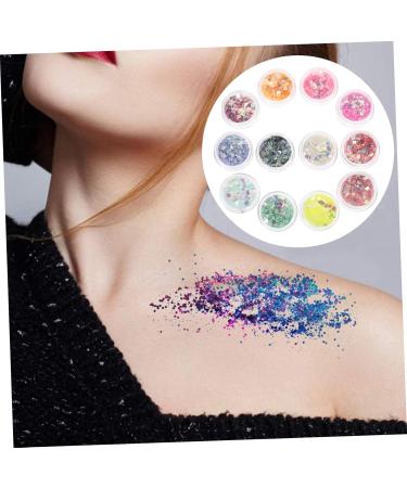 Didiseaon 48 Boxes Glitter Eye Makeup DIY Nail Butterfly for Nai 3d Nail Gel Eye Shadow Highlight - Buy Online on GoSupps.com