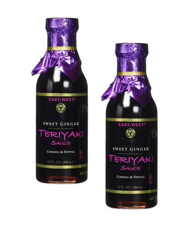 Delizza East West Sauce Teriyaki Ginger Sweet, 12 oz