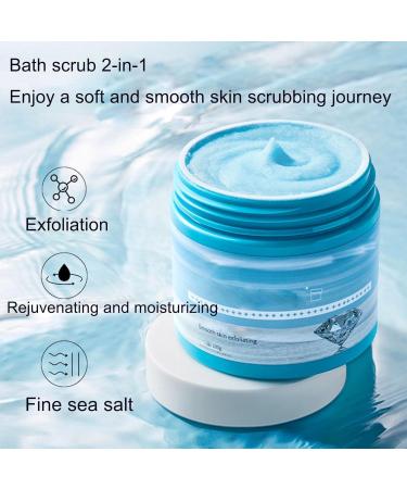 SeaCoco Crystal Body Scrub Sea Salt Exfoliating Body Scrub 100g Deep Cleanse Moisturizing and Exfoliating Suitable for Body Face and Feet - Buy Online on GoSupps.com
