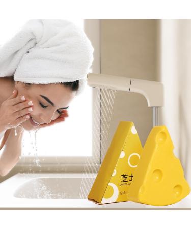 Solid Facial Soap | 65g Gentle Soothing Cleanser Body Soap for Women's Face and Body Day and Night Cleansing Care Routine - Buy Online on GoSupps.com