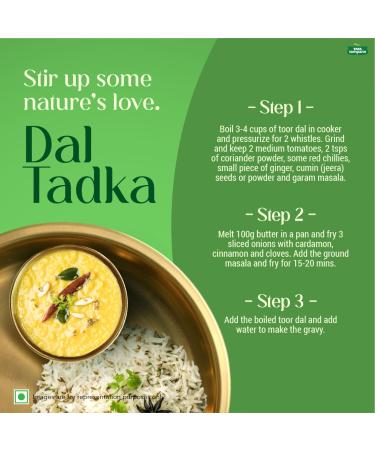 Tata Sampann Premium ongepolijst Toor Dal Arhar Dal 1kg - Buy Online on GoSupps.com