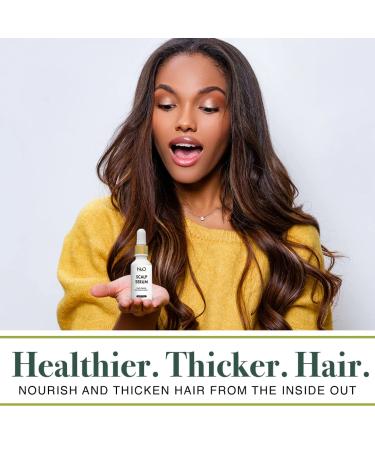 Buy NuOrganic Dry Scalp Serum - Hydrate Hair Follicles Reduce Hair Loss & Itch - Vegan & Organic (1 fl. Oz / 30ml) - International Shipping Available - Buy Online on GoSupps.com