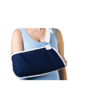 Medline Deep Pocket Arm Slings Dark Blue Medium