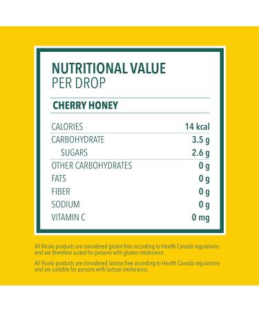 Ricola Cherry Honey Cough Drops 19 Count Bag - Buy Online on GoSupps.com