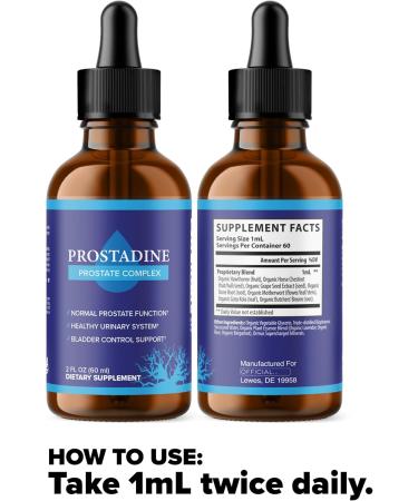 Official... Prostadine Drops for Prostate Health for Bladder Urinating Issues - Prostadine Complex Drop Formula New Extra Strength - Prostadine Reviews (5 Pack) - Buy Online on GoSupps.com