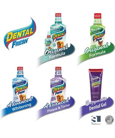 Dental Fresh Water Additive for Pets - Clinically Proven Whitening Formula - 8 fl.oz - Buy Online on GoSupps.com