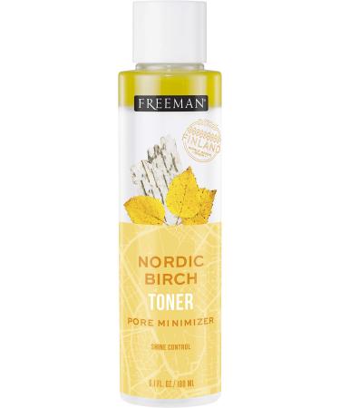Freeman Beauty Nordic Birch Toner Pore Minimizer Shine Control 6.1 fl oz (180 ml)
