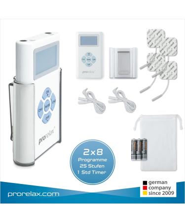 prorelax TENS/EMS Duo: Electrostimulation Device for Chronic Pain Relief and Muscle Building - Buy Online on GoSupps.com