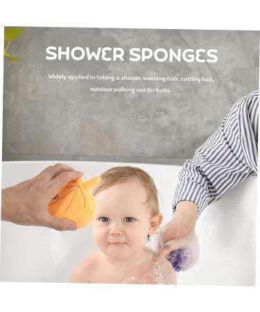 FOMIYES 3-Pack Children Bath Ball & Exfoliating Mitt - Deep Exfoliation Scrub Gloves for Kids - Polyester Fiber Body Scrubber - Buy Online on GoSupps.com