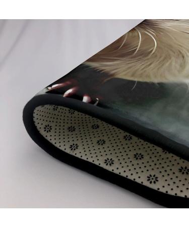 Cute Hedgehog Flannel Non-Slip Floor Mat | 63x48 Inches | Comfortable & Lint-Free | Ideal for Home Decor & Pressure Relief | International Shipping Available - Buy Online on GoSupps.com