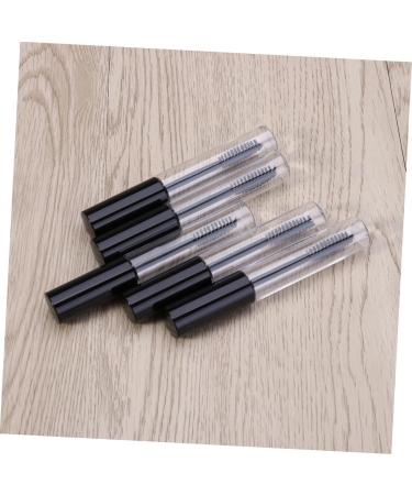 Didiseaon 5pcs Eyelash Cream Bottle Mascara Tubes with Wands Empty Glass Empty Tube Makeup Brushes DIY Round 1 g (Pack of 1) Black - Buy Online on GoSupps.com