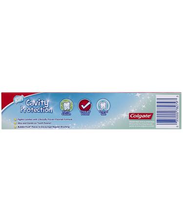 Colgate Kids Toothpaste Cavity Protection - Bubble Fruit Flavor (3 Pack) - 2.7 oz each - Buy Online on GoSupps.com