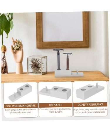 Beavorty 3-in-1 Travel Razor & Toothbrush Holder - Men's Electric Manual Shaving Stand - Buy Online on GoSupps.com