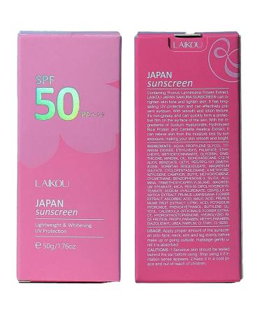 Japan Sunscreen SPF 50 - Japanese Sunscreen for Face Moisturizing Essence Cream PA+++ Rosada - International Shipping Available - Buy Online on GoSupps.com