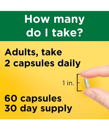 Nature Made Magnesium Glycinate 200mg Dietary Supplement - Muscle, Heart, Nerve, Bone Support - 60 Capsules - 30 Day Supply - Buy Online on GoSupps.com