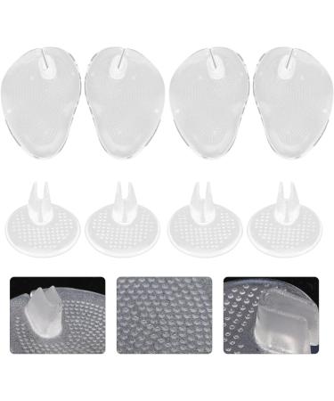 LIFKOME Gel Metatarsal Pads for Thong Sandals & Flip-Flops - 4 Pairs Forefoot Cushion Inserts for Ball of Foot Grip & Anti-Slip Support - Buy Online on GoSupps.com