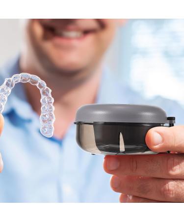 Buy Healvian 2 Set Prostheses Box - Portable & Reusable Storage Case for Prosthesis Cleaning | International Shipping Available - Buy Online on GoSupps.com