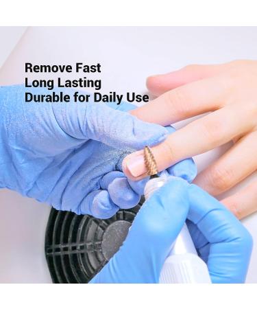 MelodySusie Carbide Tungsten Nail Drill Bit 3/32'' Extra Coarse Long Flame - Rose Gold Series for Manicure Pedicure Gel Polishing - Buy Online on GoSupps.com