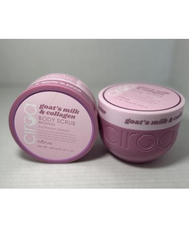Goats Milk & Collagen Body Scrub & Body Butter To Brighten And Nourish Skin (Duo Set) 21.1 Oz Each