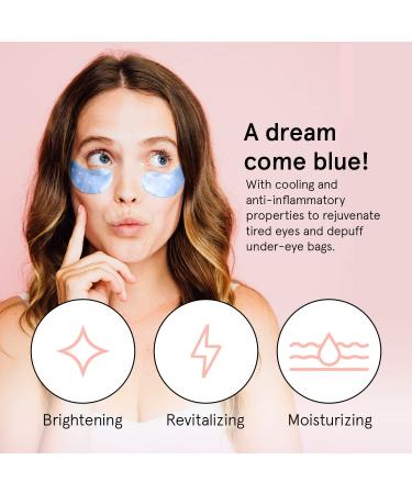 Grace & Stella Niacinamide Eye Wrinkle Pads (48 Pairs) - Gel Under Eye Masks for Dark Circles, Puffy Eyes, and Wrinkles - Vegan and Cruelty-Free - Buy Online on GoSupps.com