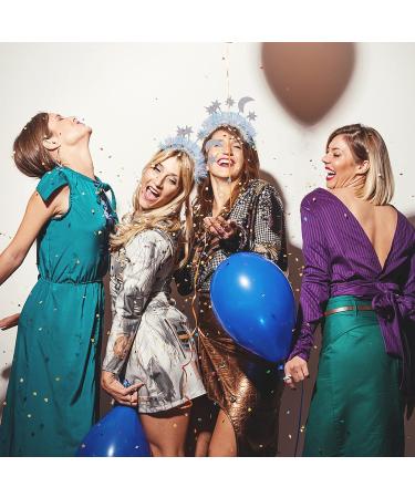 Glitter Star Headband - Sequins Heart Hair Accessory for Holiday, Wedding, Birthday Party - Silver - Buy Online on GoSupps.com