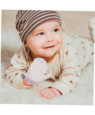 minkissy 2 Pairs Anti-eating Gloves Items Finger Sucking Guard Nail Biting Treatment Pacifier Thumb Sucking Stop for Infant Thumb Breathable Girl Child Nylon White Thing - Buy Online on GoSupps.com