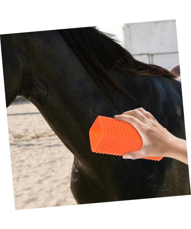 Pet Hair Brush & Remover - Effective Pet Hair Cleaner for All Pets | Orange 12.20X4.50CM | International Shipping Available - Buy Online on GoSupps.com