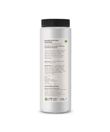 Forest Essentials Silken Dusting Powder Indian Rose Absolute 100g - Buy Online on GoSupps.com