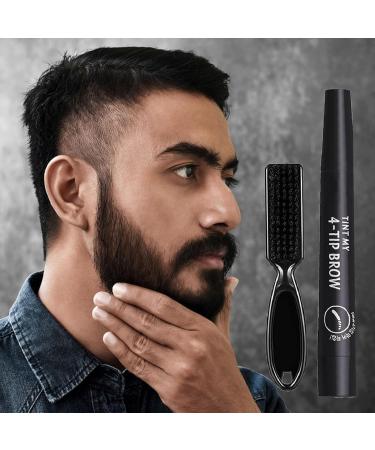 Premium Waterproof Beard Filling Pin | Bart Pencil for Perfect Beard Color & Repair - Enhance Your Facial Hair Style - Buy Online on GoSupps.com