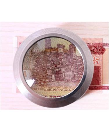 5 Times Cylinder 3 LED Lights K9 Optical Glass Lens Reading Magnifying Glass Desktop Crafts Wenzhen Mirror - Buy Online on GoSupps.com