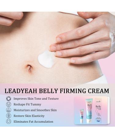 Leadyeah B Flat Belly Firming Cream - Moisturizing Firming for Stomach Thighs and Butt Body Lotion for Women and Men 125 ML - Buy Online on GoSupps.com