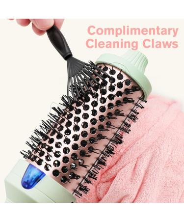 K&K Pro Thermal Brush - 1.75 Inch Ionic Heated Round Brush for Smooth Blowouts & Gorgeous Curls - Dual Voltage Fast Heating Green - Buy Online on GoSupps.com