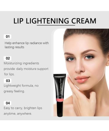 WRANBAO Lip whitener for dark lips balm to correct dark lips cream for lightening dark lips deepacting moisturizing suitable for men and women 6 pieces 6 pieces - Buy Online on GoSupps.com