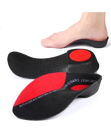 Buy Flat Foot Arch Support Pads - Sweat-Wicking Orthotic Insoles for Plantar Fasciitis Relief for Men & Women (L 43-46 - Buy Online on GoSupps.com