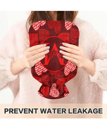 Personalized Valentine's Day Heat Bottle | Custom Hot Water Bottles for Pain Relief | 2L Warm & Cold Compress Pack - Buy Online on GoSupps.com