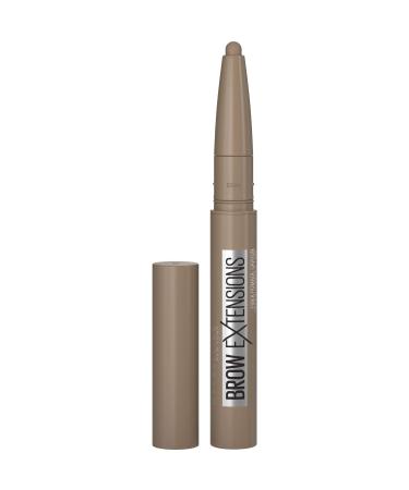 Maybelline Brow Extensions Fiber Pomade Crayon Eyebrow Makeup Blonde 1 Count 250 BLONDE 0.01 Ounce (Pack of 1)