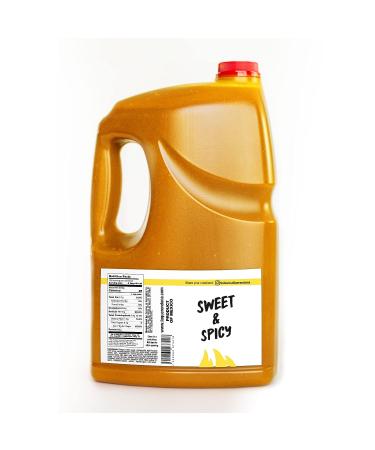 La Querendona Mango Habanero Sauce Gallon Jug - Perfect for Wings, Chicken, Marinades - Buy Online on GoSupps.com